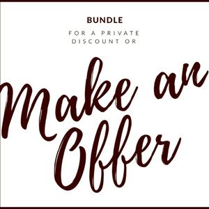 Create a bundle to receive a private discount✨